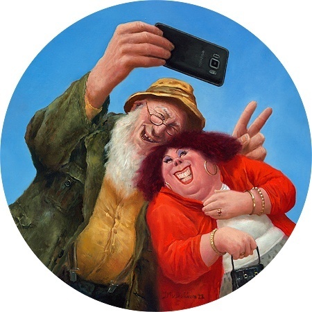 Selfie - Marius van Dokkum