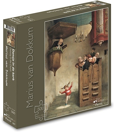 Dansje in de kerk - Marius van Dokkum - puzzel