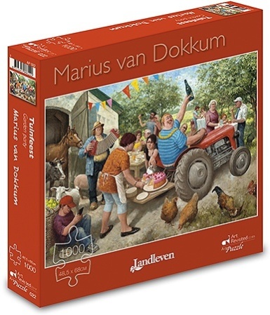 Tuinfeest - Marius van Dokkum - puzzel