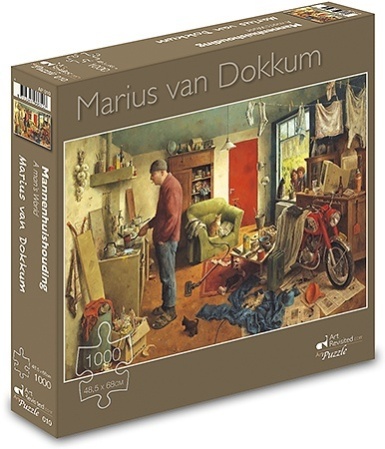 Mannenhuishouding - Marius van Dokkum - puzzel