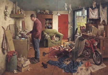 Mannenhuishouding - Marius van Dokkum 