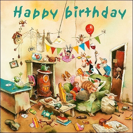 Happy birthday - Marius van Dokkum