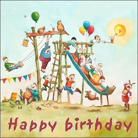 Happy Birthday... kinderfeestje - Marius van Dokkum