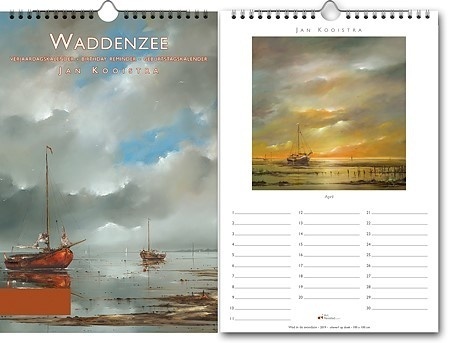 Jan Kooistra, verjaardagskalender - Waddenzee