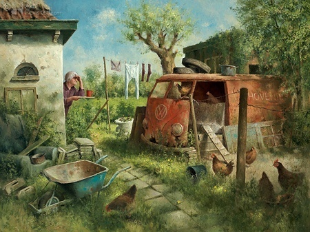 Kippenhok - Marius van Dokkum