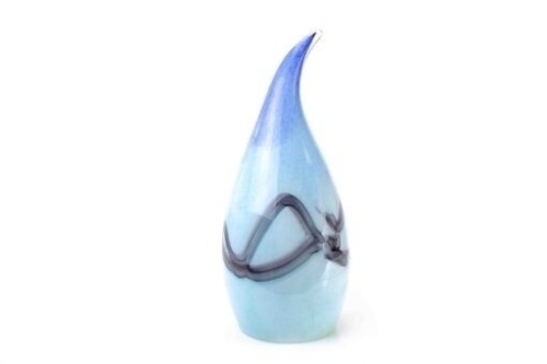 Glaslamp Blue