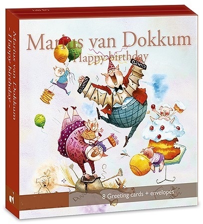  Happy Birthday - Marius van Dokkum, kaartenbox