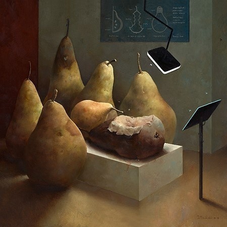 Anatomische les - Marius van Dokkum giclee