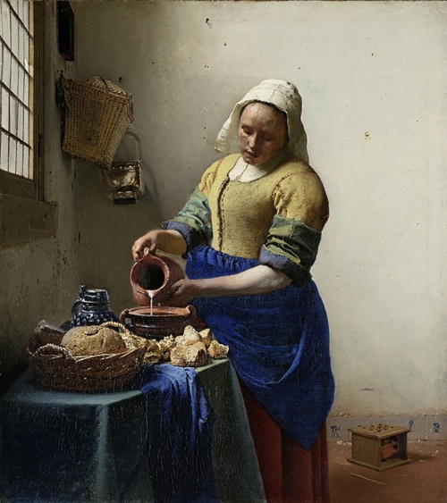 Het melkmeisje - Johannes Vermeer