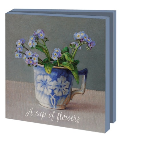  cup of flowers - Ingrid Smuling card set