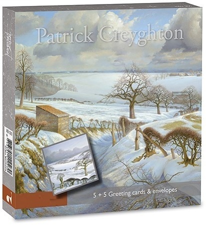 Uitzicht Harles en winterlandschap - Patrick Creyghton kaartenbox