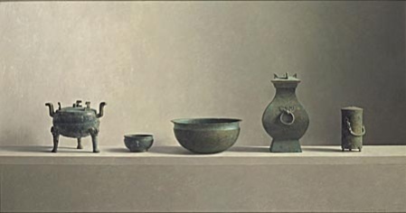  Chinese bronzen voorwerpen - Henk Helmantel, giclee