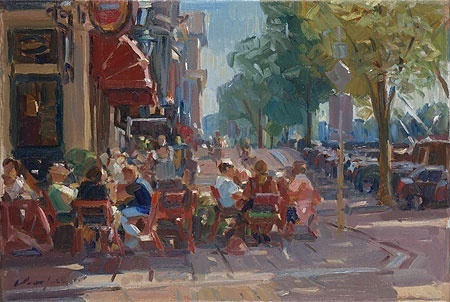 Terras aan de amstel - Hans Versfelt