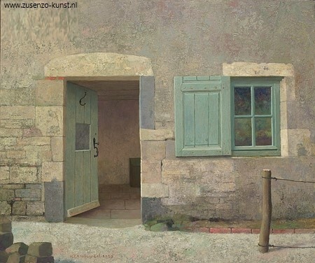 Bakhuisje in Chaudenet in Frankrijk - Henk Helmantel, giclee