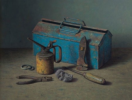 Rik van den Bergh's toolbox van Eric de Vree